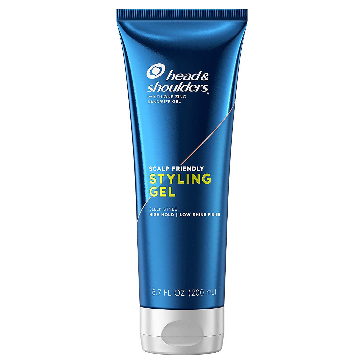 Head & Shoulders Anti-Dandruff Styling Hair Gel for Men, High Hold, Light Finish, 6.76 Fl Oz